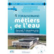 Seconde édition du forum normand des métiers de l’eau (11/12/2019)