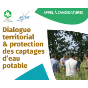 APPEL A CANDIDATURES : Dialogue territorial & protection des captages d’eau potable