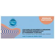 Webinaire “L’eau dans les documents d’urbanisme”
