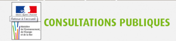 Consultation publique sur la modification de l'arrêté du 21/07/2015