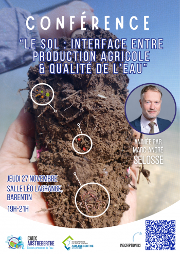 Soirée conférence sur les sols et l'agriculture (CC Caux Austreberthe)