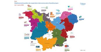 Établissements publics de coopération intercommunale à fiscalité propre - Eure