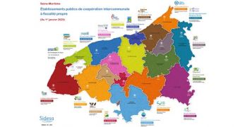 Établissements publics de coopération intercommunale à fiscalité propre - Seine-Maritime