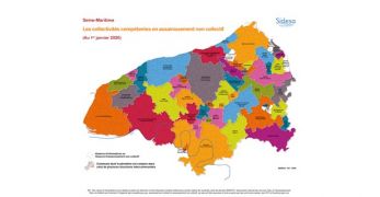 Les collectivités compétentes en Assainissement Non Collectif - Seine-Maritime