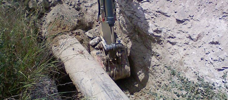 La pression du réseau public d'eau potable