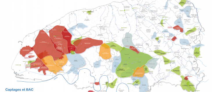 Les Bassins d'Alimentation des Captages et leur classification - Seine-Maritime