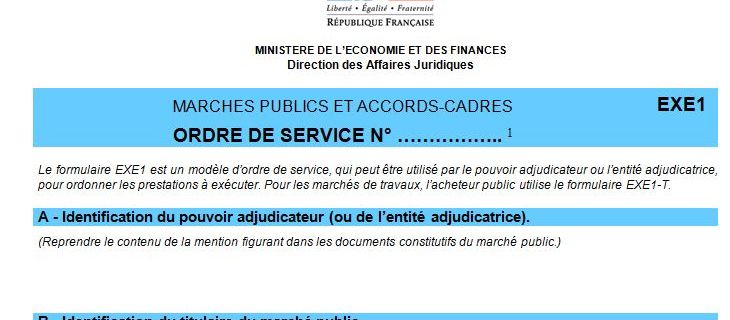 Ordres de service