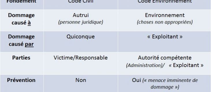 Responsabilité environnementale